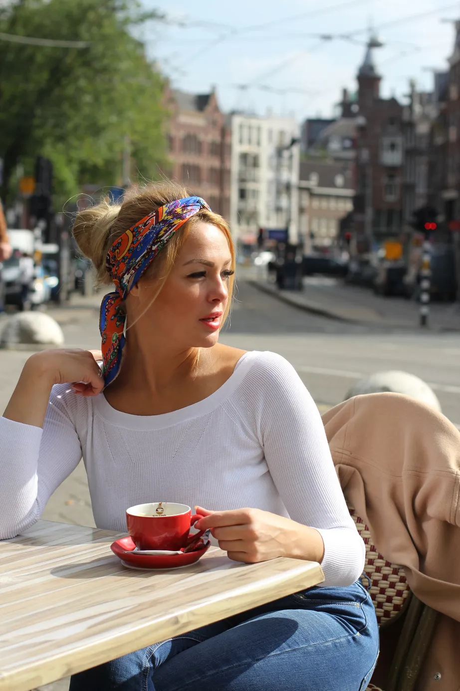 Ksenia Bokareva in Amsterdam